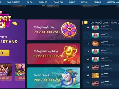 Jackpot wins